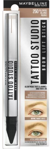 Delineador Cejas Maybelline Tattoo Studio Brow Lift Blonde