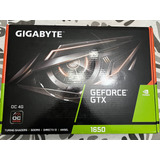Placa De Video Nvidia Gigabyte Geforce Gtx 1650 4gb Oc Gddr6