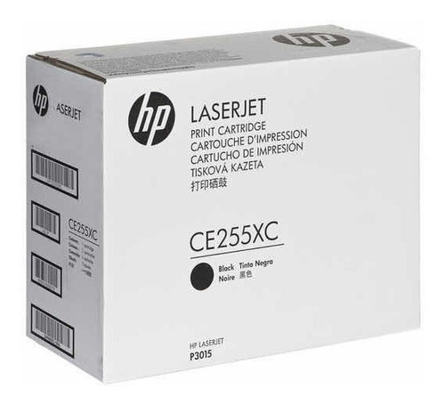 Toner Original Hp Láser Jet P3015 Ce255xc 12,500 Impresiones