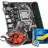 Kit Processador Intel I5 + Placa H61 1155 + 8gb Ddr3 1600mhz