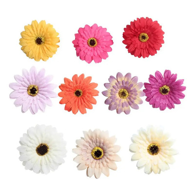 A A 20 Piezas Artificiales Gerberas Margaritas Flores | Meses sin interés