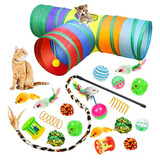 Malier Juego De Túnel Interactivo Para Gatos Con