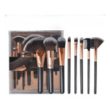 Set 8 Brochas Maquillaje Mujer Belleza Makeup Sombras Ojos