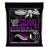 Encordado Guitarra Eléctrica Ernie Ball Slinky Cobalt 011 48