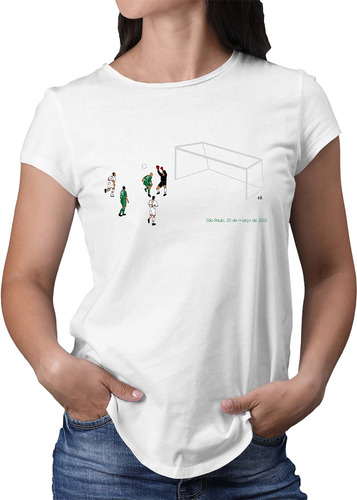 Camiseta Futebol Feminina Chapelaria No Choque-rei