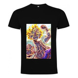 Polera Unisex One Piece Luffy Sun God Nika Eh!