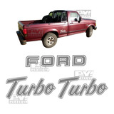 Calcos Turbo + Ford De Porton F100 - Ploteoya
