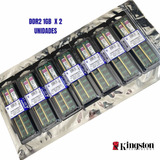 Memoria Ram Kingston Original 2gb (kit De 2) 1gb Ddr2 667mhz