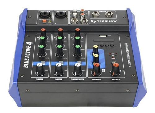 Mixer American Pro Tecshow Pro Blue Acivo 4 Cuo