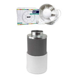 Kit Indoor Extractor 125mm Kasvi + Filtro 125mm 600m3h Gg