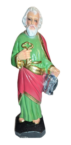 San Pedro Figura Decorativa Religiosa 