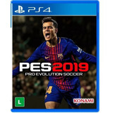 Jogo Mídia Física Pro Evolution Soccer Pes 2019  Ps4