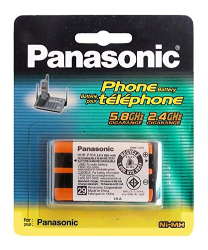 Batería De Teléfono Inalámbrico Panasonic (hhr-p104a)