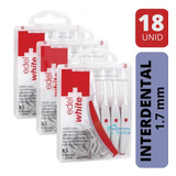 Kit Escova Interdental Edel - Branca - 18 Unidades