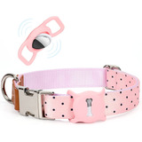 Wlixpbb Airtag - Collar De Perro Para Perro Pequeño, Mediano