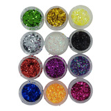 Pack Glitters O Purpurina Para Decorado De Uñas 