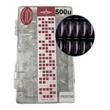 Tips Para Soft Gel Y Press On Nails Paris Night X500 Premium