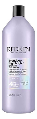 Shampoo Con Vitamina C Rubios Extend Blondage High Redken 1l