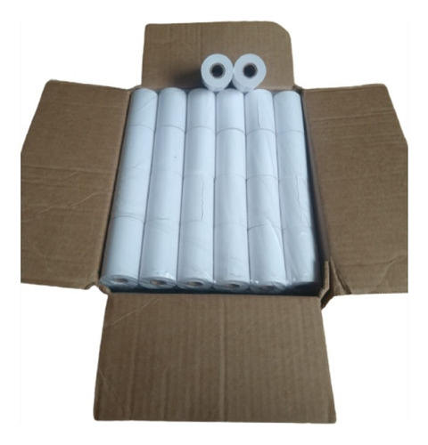 Caja 312 Rollos Papel Térmico Para Datáfonos Impresora 57x15