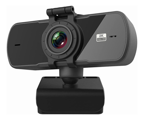 Camara Web Hd Inalambrica 2k Usb Micrófono Fullhd Cubre Lent