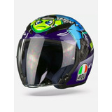 Casco Valentino Rossi Misano Abierto Moto Pista Gp Vr46