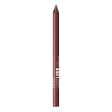 Delineador De Ojos Nyx Line Loud Lip Pencil Lápiz Color Sassy