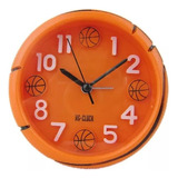 Reloj Mesa Baloncesto Despertador Basket Alarma Decoración