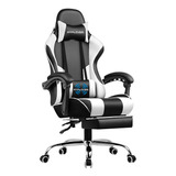 Silla Gamer Con Reposapiés Y Soporte Lumbar Gt800a Gtplayer