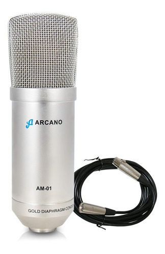 Kit Arcano 1 Microfone Am-01 (st-01) C/ Cabo Balanceado