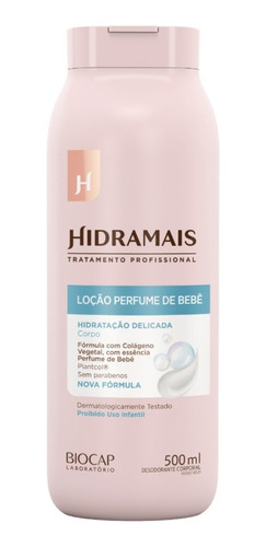 Loção Hidratante Perfume De Bebê 500ml Hidramais