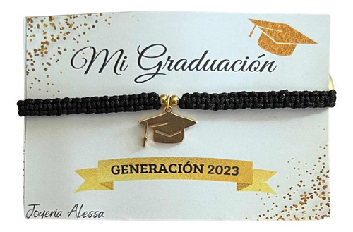 Regalo Para Graduación, Pulsera Con Birrete-pregunta Mayoreo