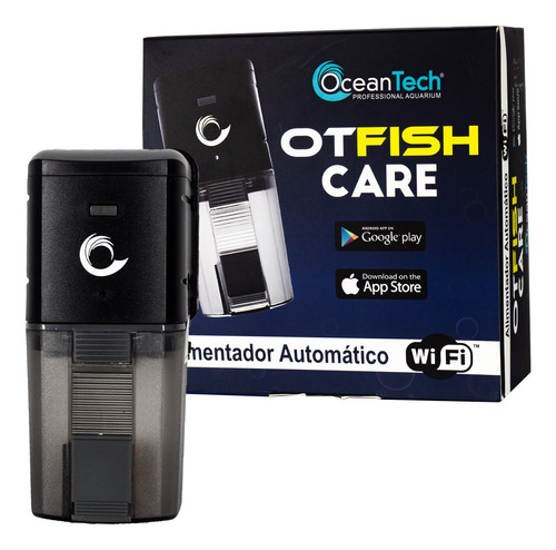 Alimentador Automático Ocean Tech Ot Fishcare Com Wi-fi