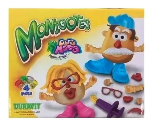 Masas Duravit Plastilina Monigotes Extrusor Juego Nene C