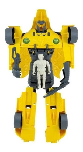 Robo Transforme Fusca Super Guardioes Da Terra Defensor 