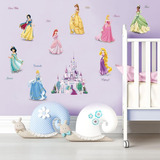 Fanwaoo Calcomanías De Pared De Princesas Para Niñas, Habita