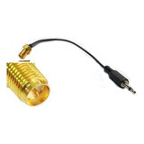 Cable Pigtail Rp-sma-hembra/plug 3,5mm Cable Rg174 De 50 Cm.