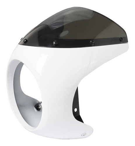 Deflector De Viento Redondo For Carenado De Faro For Moto