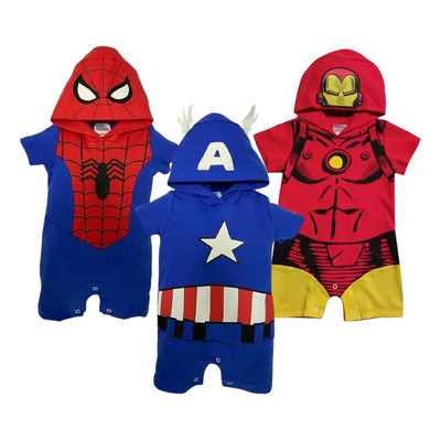 Kit 3 Pañaleros Bordados Marvel Capitan, Ironman, Spiderman Rojo 18 Meses | Meses sin interés