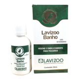 Lavizoo Banho 30ml Higiene Embelezamento Para Pássaros