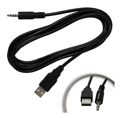 Cable Usb Macho A Mini Plug 3.5   1.5 Metros  Mscompu10