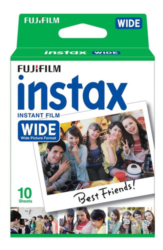Película Instántanea Fujifilm Instax Wide (10 Hojas)