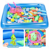 Juguete De Juego De Pesca Para Niños Pequeños 40pz