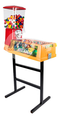 Maquina Vending Chiclera Eagle + Base + Futbolito Ich