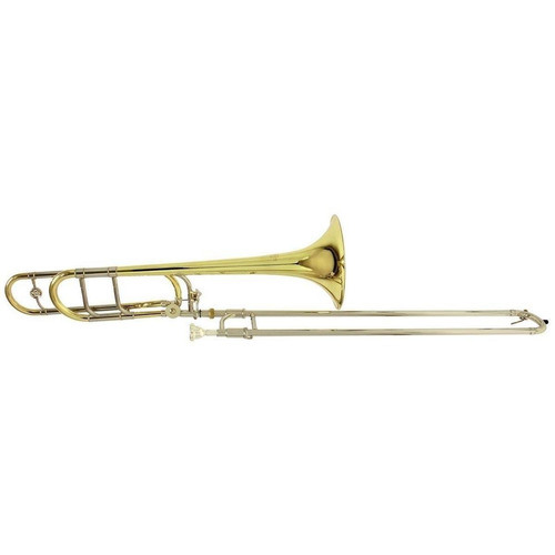 Trombon De Vara Roy Benson Sib/fa Con Tranpositor Laqueado