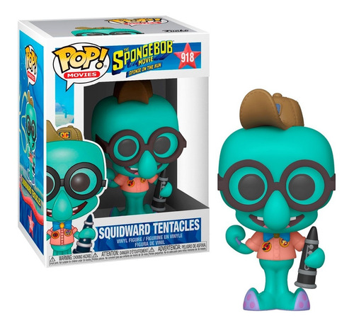 Funko Pop The Sponge Bob Movie- Squidward Tentacles /playtyp