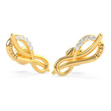 Aretes Para Mujer Guess Eterrnal Love Color Dorado