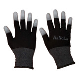 Arnola 2 Pares De Guantes Negros Antiestaticos De Ajuste Sup