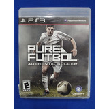 Jogo Pure Futbol Authentic Soccer Ps3 Mídia Física Seminovo