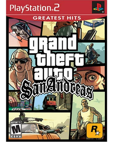Grand Theft Auto Gta San Andreas Original Fisico Ps2