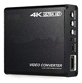 Convertidor Uhd 4k Composite S-video Rca Av A Hdmi Upscaler